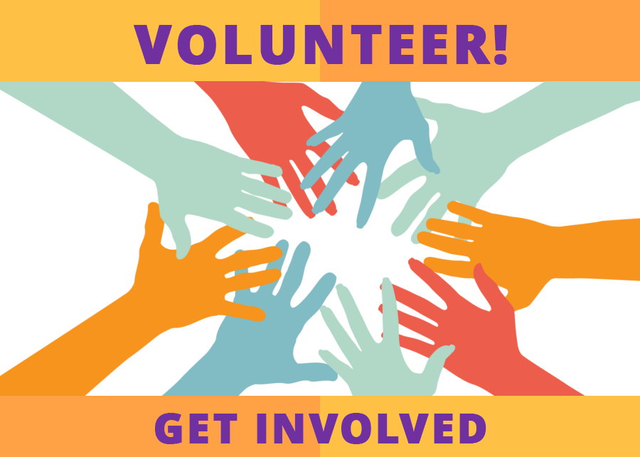 Get Involved - Volunteer Graphic